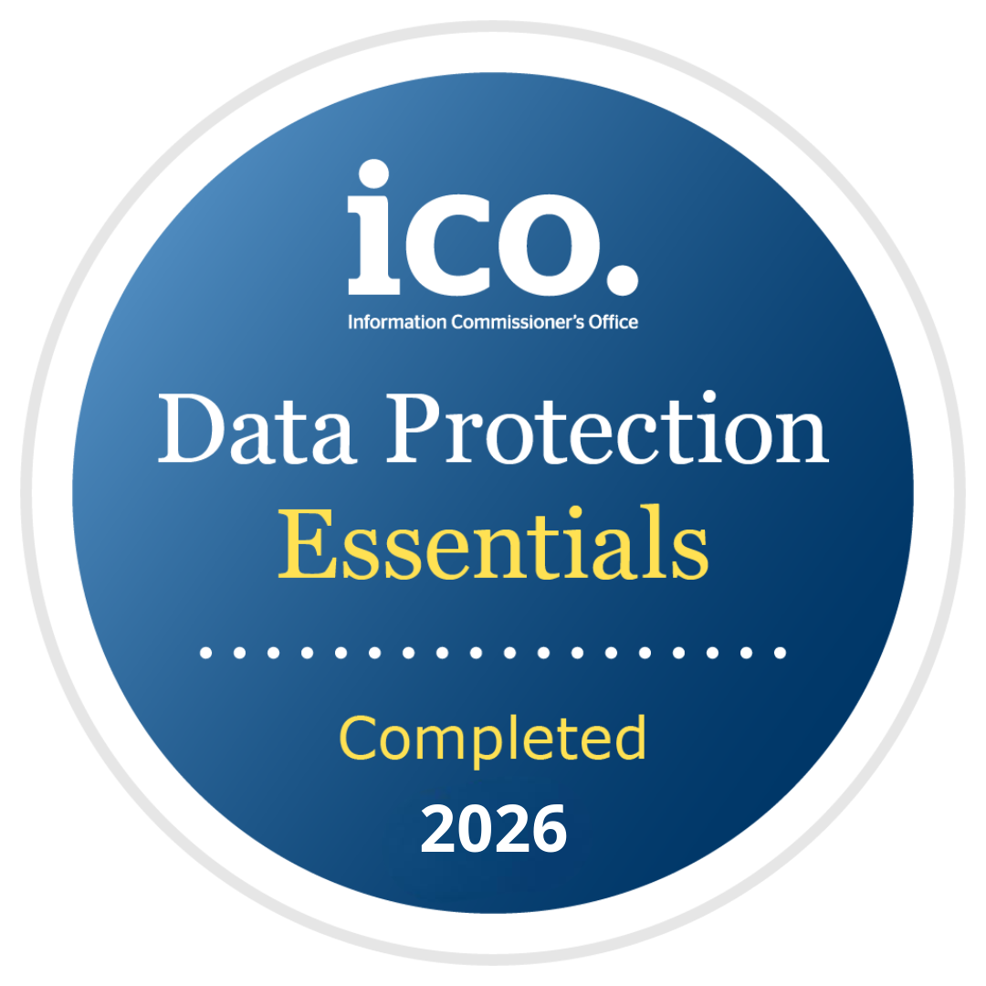 ICO Data Protection Essentials, completed 2026